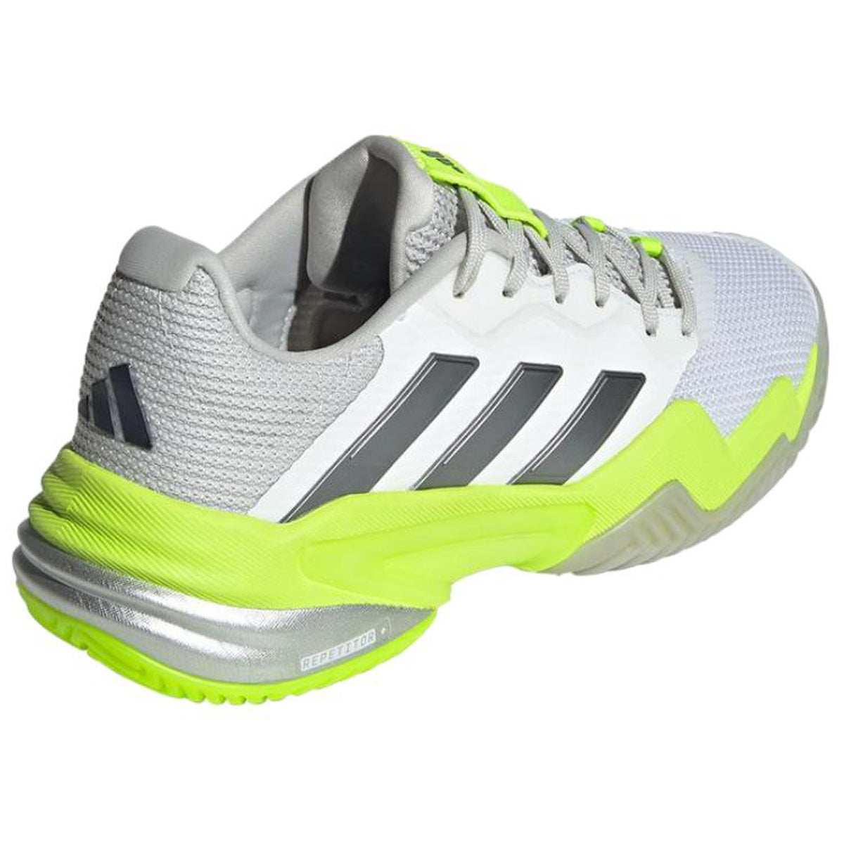 adidas Barricade 13 Women's Low-Top Tennis Shoes - Grey/Green
