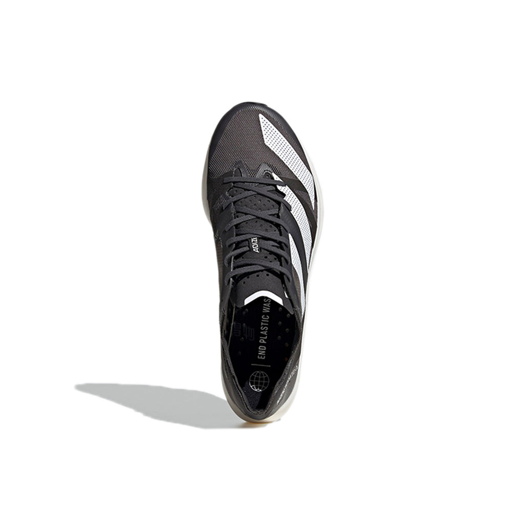 adidas Adizero Takumi Sen 8 Unisex Carbon-Plated Racing Shoes - Black/White
