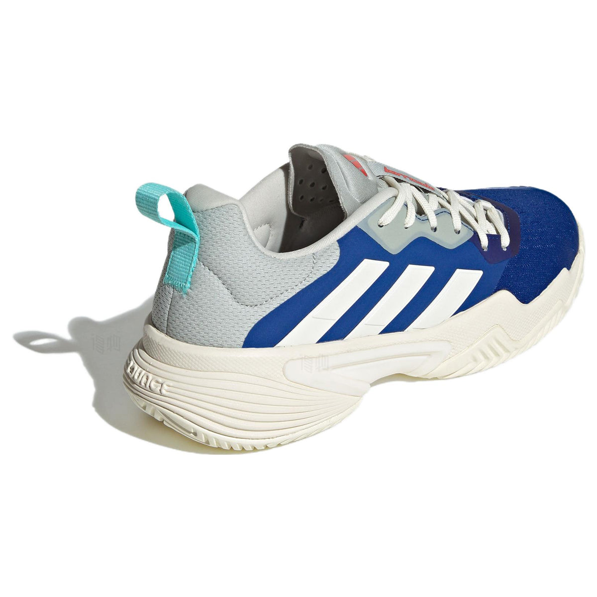 adidas Barricade Tennis Women's Low-Top Tennis Shoes - Blue/White