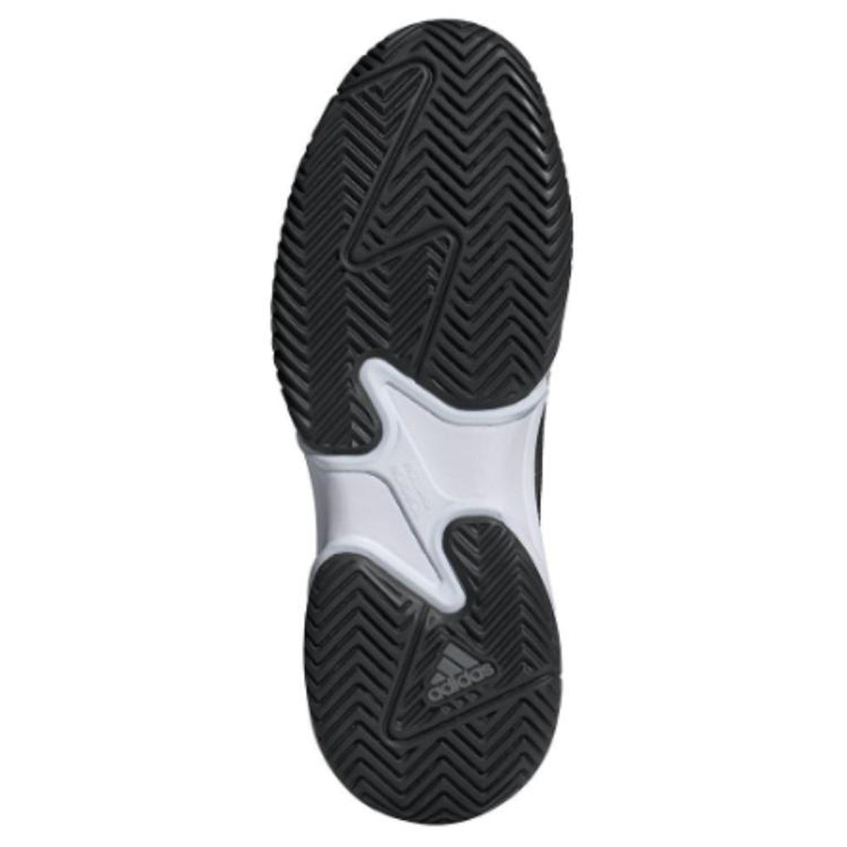 adidas Barricade 13 Men's Low-Top Tennis Shoes - Black/White