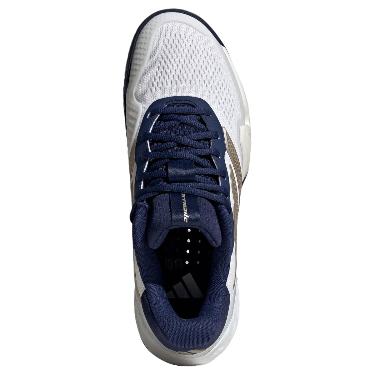 adidas BARRICADE 14 Men's Low-Top Tennis Shoes - White/Blue
