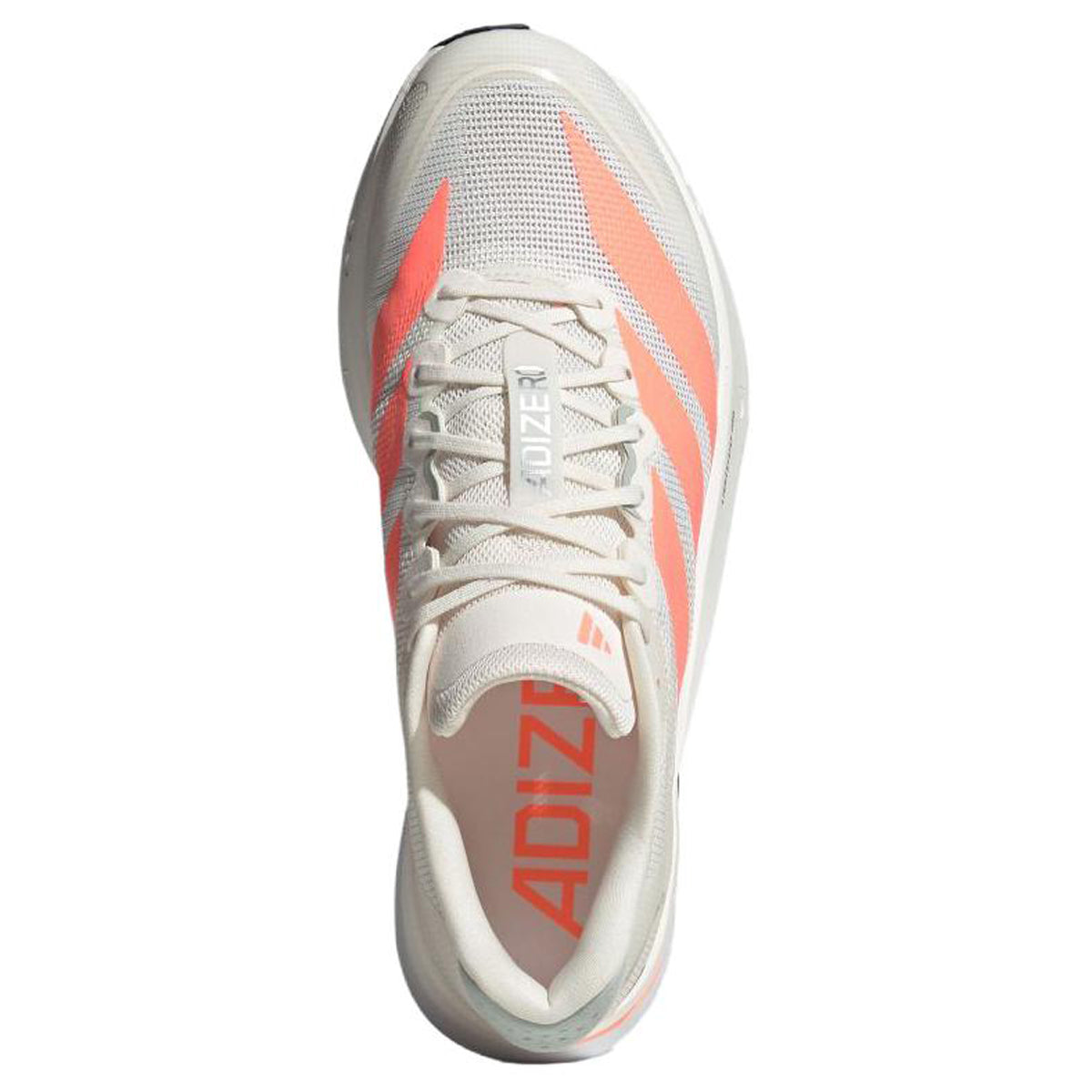 adidas Adizero Boston 13 Men's Casual Running Shoes - White/Orange