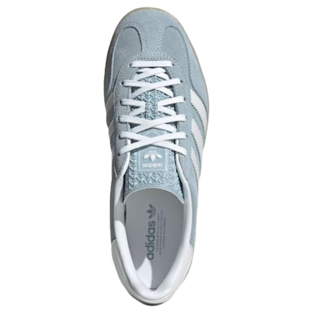 adidas Originals Gazelle Indoor Women’s Blue Leather Sneakers