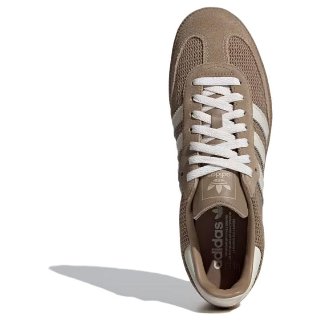 adidas Originals SAMBA OG Unisex Lightweight Low-Top Sneakers - Brown