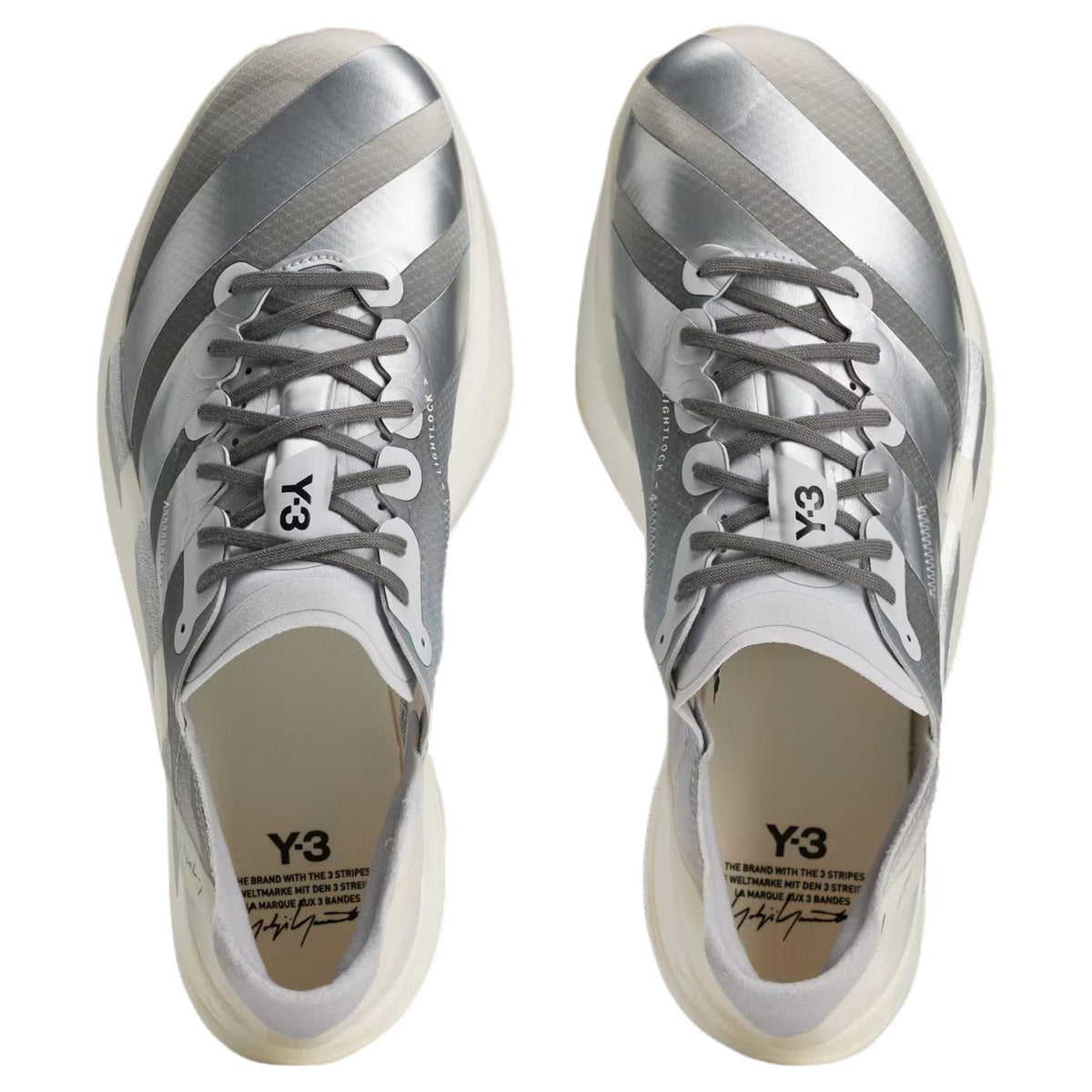 Adios Pro 4.0 Men's Breathable Running Shoes - Silver Grey
