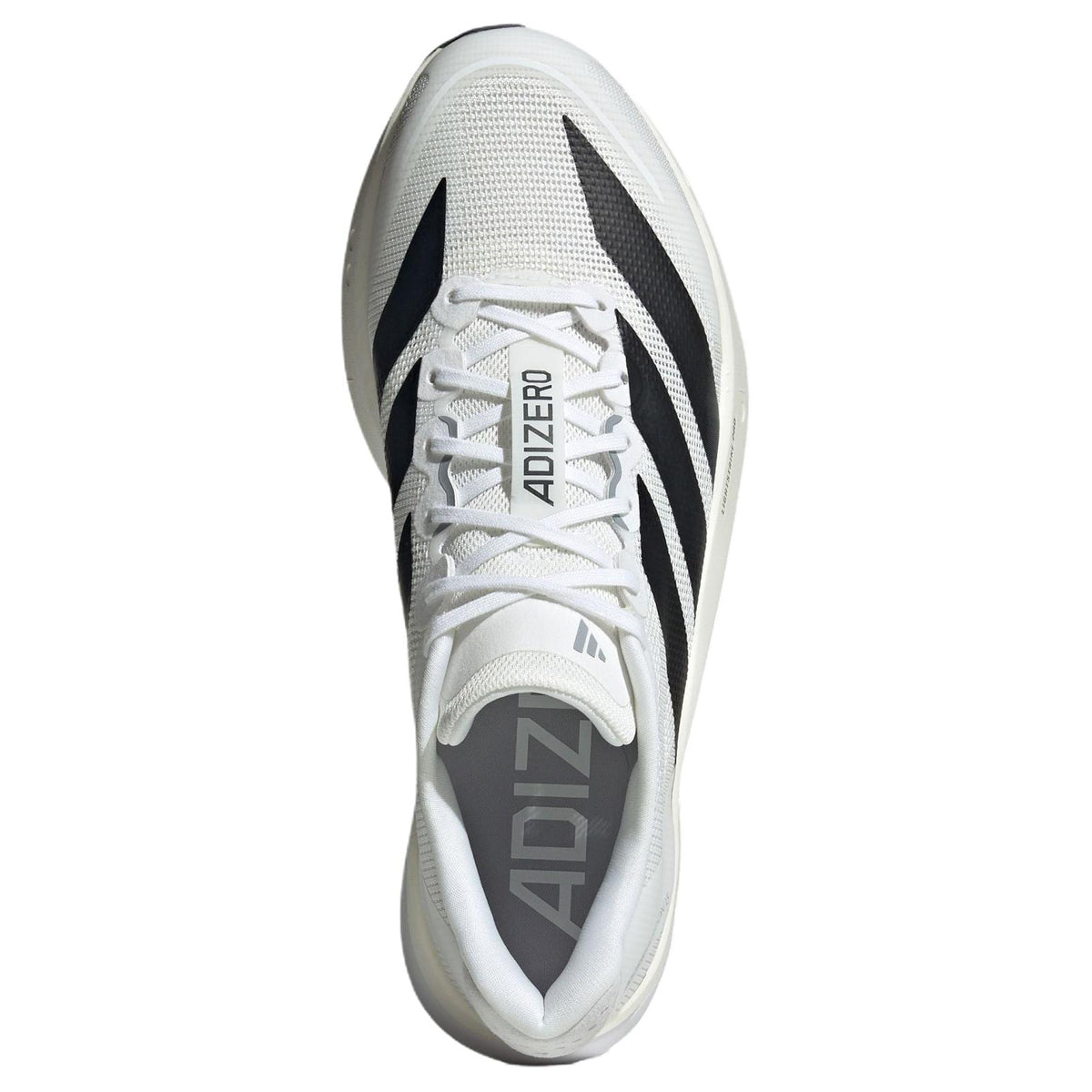 adidas Adizero Boston 13 Men's PU & Textile Marathon Training Shoes - White/Black
