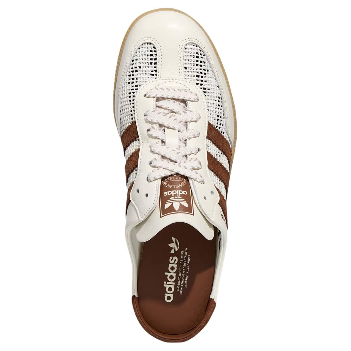 adidas Originals Samba OG MULE Unisex Closed-Toe Mules - Beige/Brown