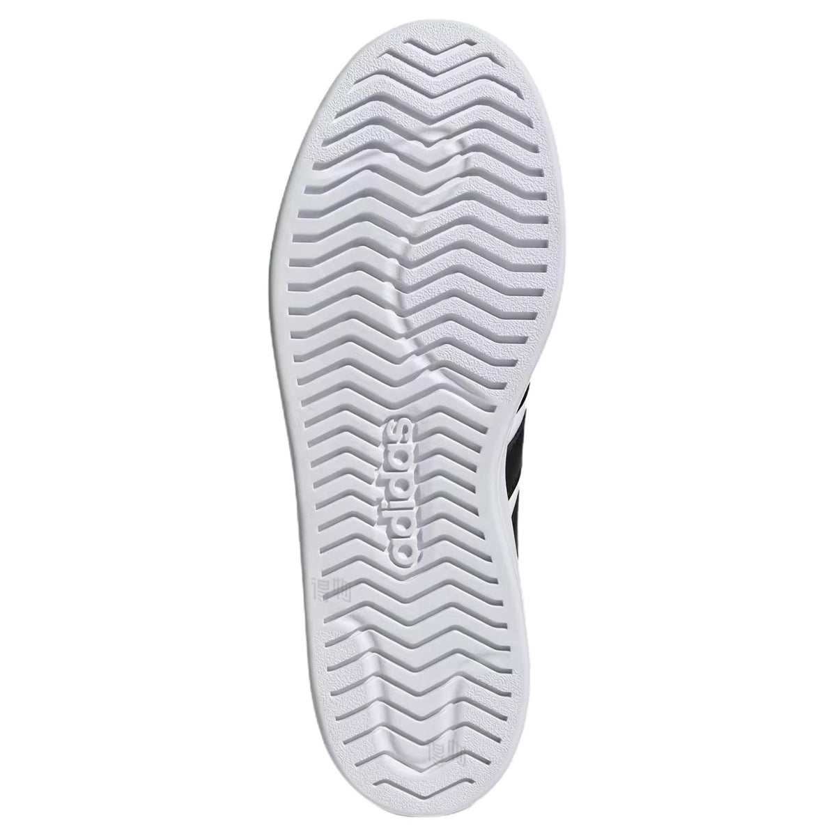 adidas STREETTALK Unisex White Synthetic Leather Round-Toe Sneakers