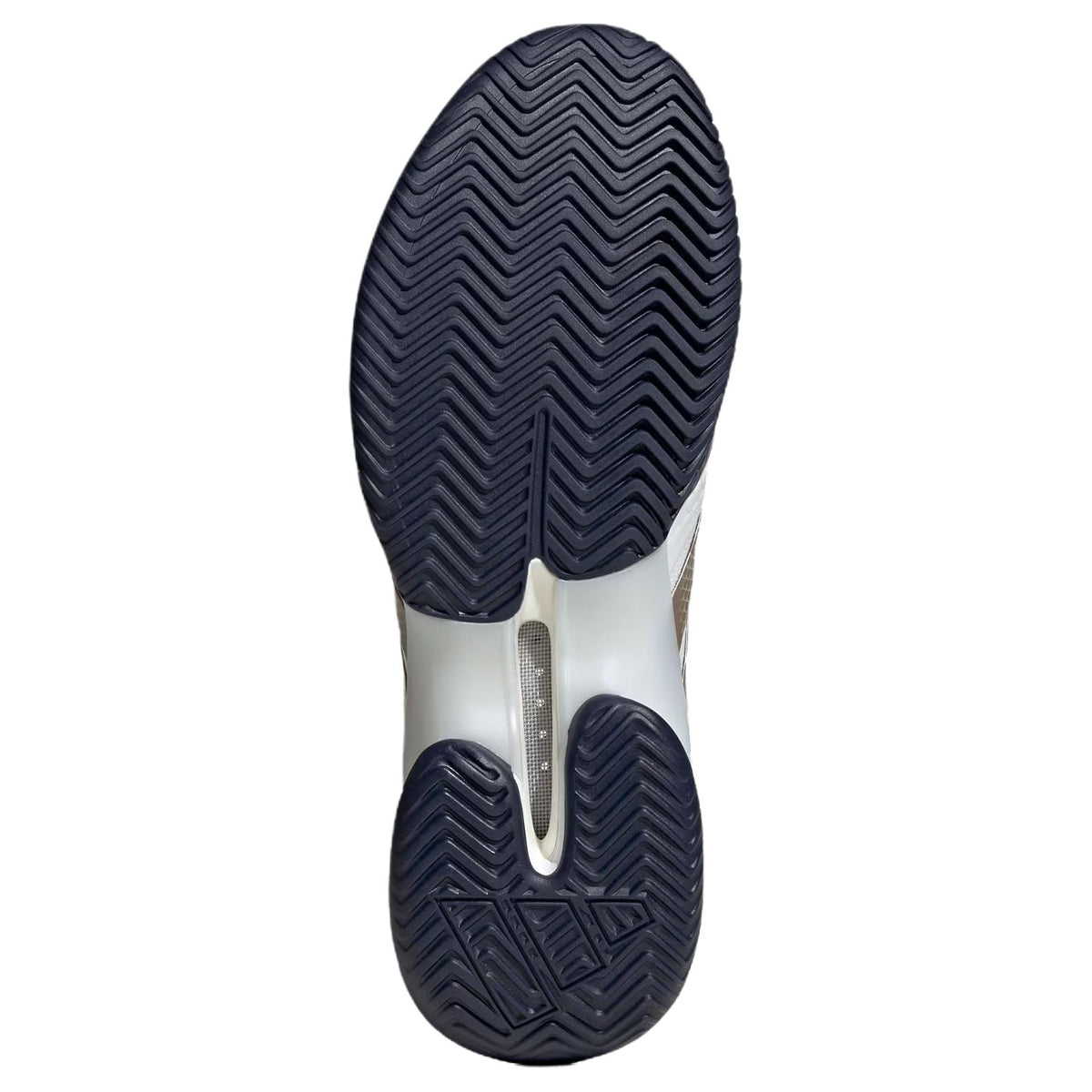 adidas BARRICADE 14 Men's Low-Top Tennis Shoes - White/Blue