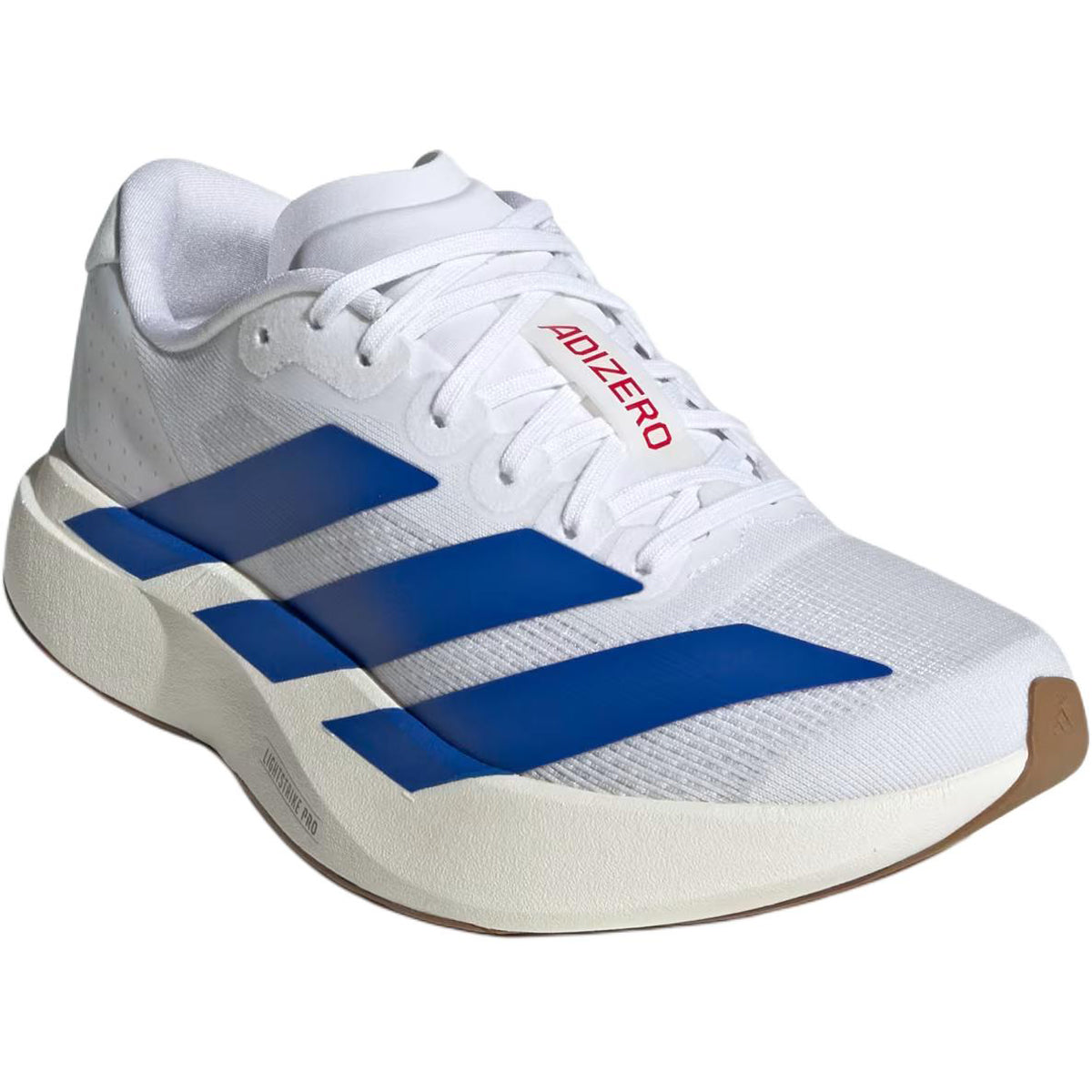 adidas Adizero Evo SL Kids Unisex White Blue Running Shoes