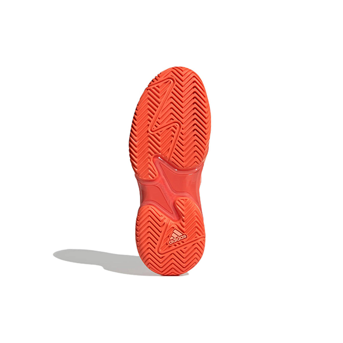 adidas Barricade Women's Textile Low-Top Tennis Shoes - Orange