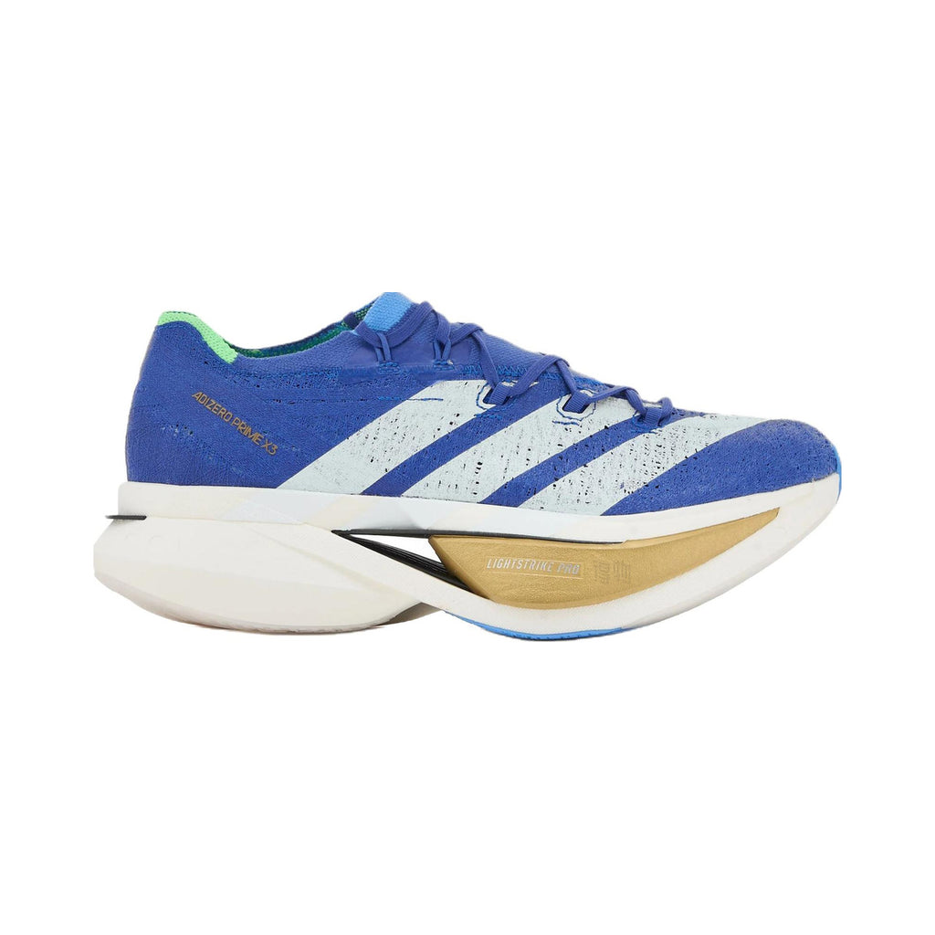 adidas Adizero Prime X 3.0 Performance Strung Men's Comfort Running Shoes - Blue - view 2