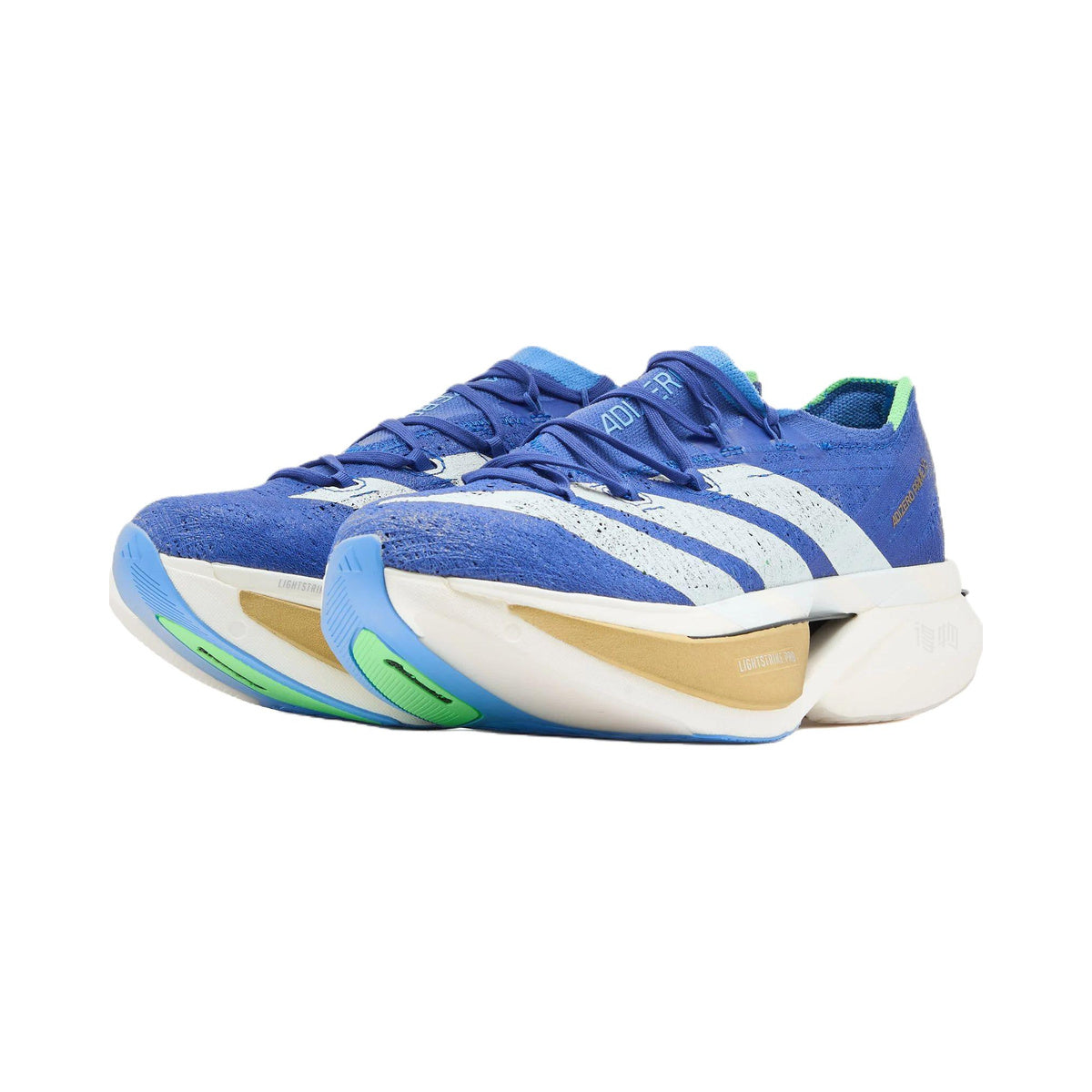 adidas Adizero Prime X 3.0 Performance Strung Men's Comfort Running Shoes - Blue - view 3