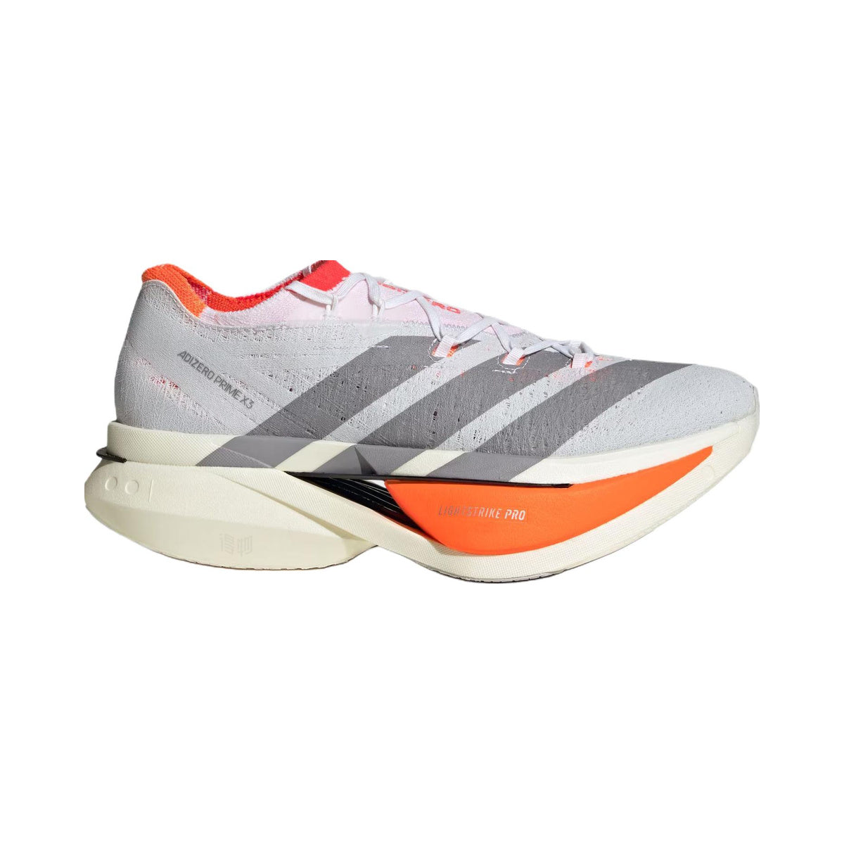 adidas Adizero Prime X 3.0 Strung Unisex Comfort Running Shoes - Grey - view 2