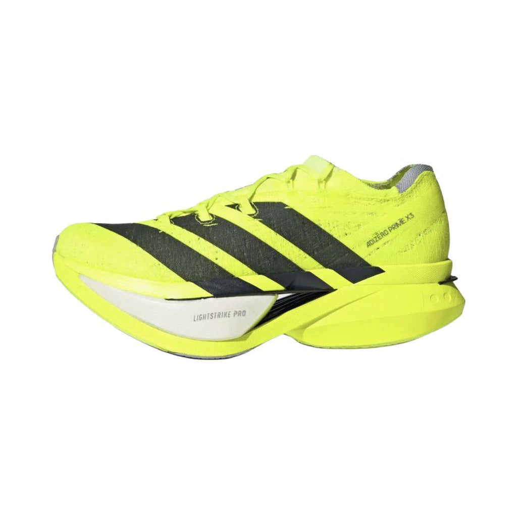 adidas Adizero Prime X 3.0 Strung Unisex Low-Top Running Shoes - Yellow/Black - view 1