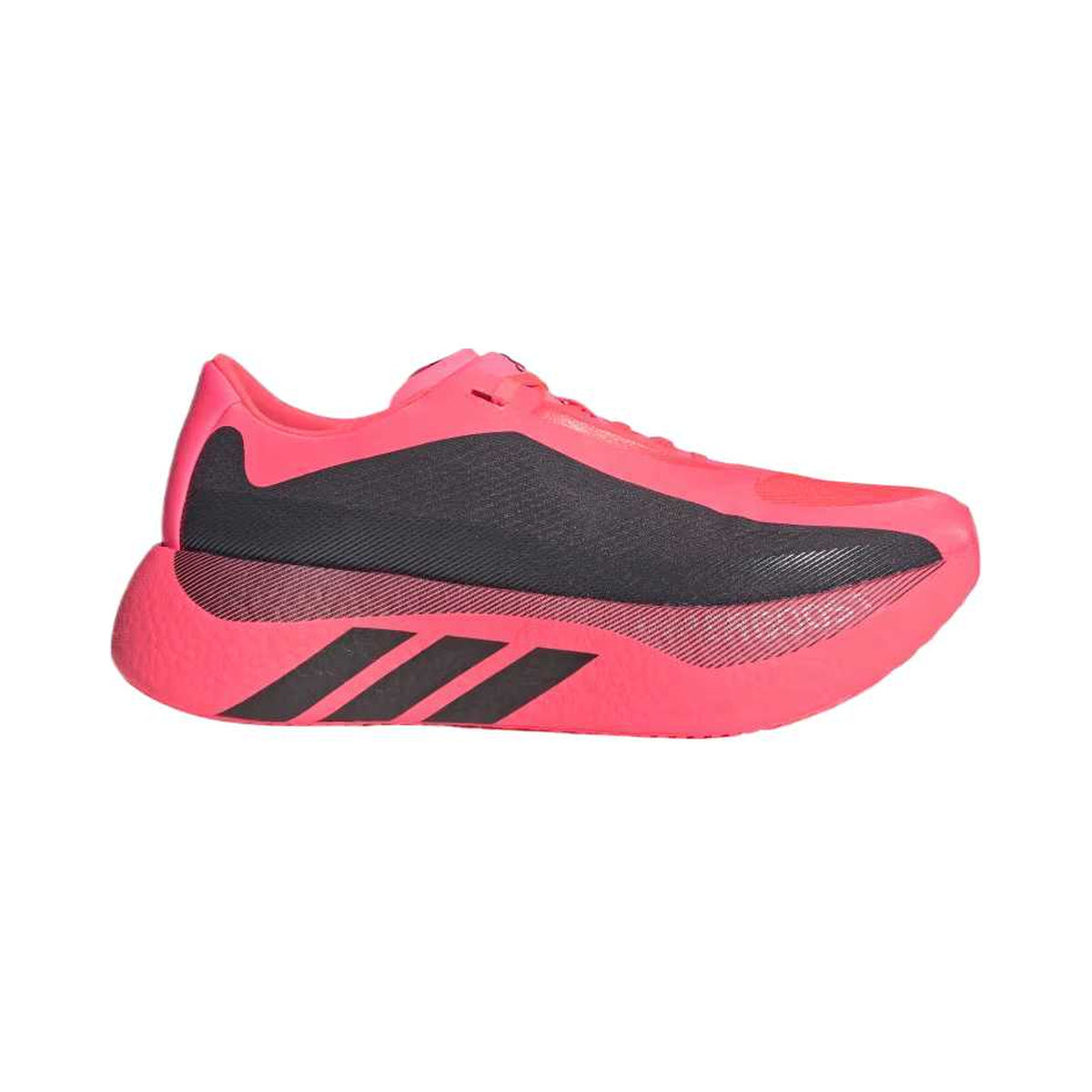 adidas Hyperboost Edge Men's Lace-Up Running Shoes - Pink/Black - view 2
