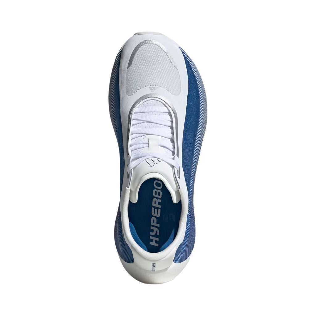 adidas Hyperboost Edge Women's Comfort Running Shoes - Blue/White - view 4