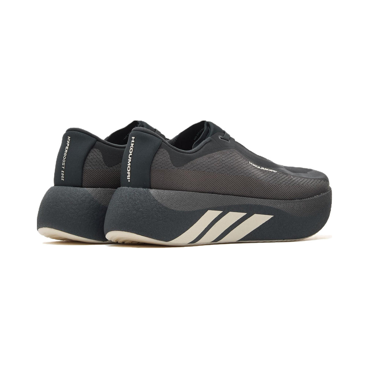 adidas x H.KOUMORI Hyperboost Edge Men's Lightweight Running Shoes - Black - view 5